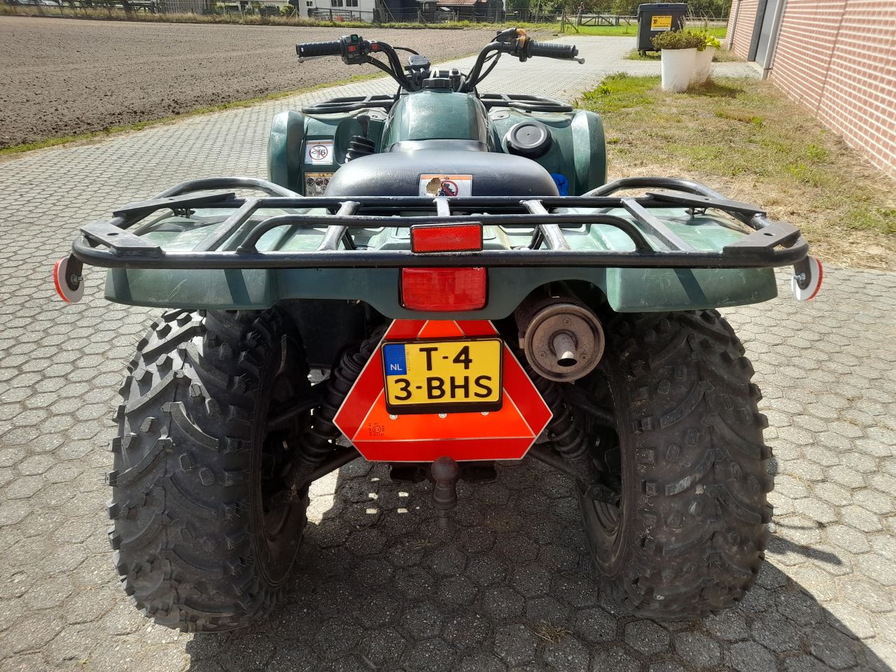 Yamaha Grizzly 4x4 landbouwquad
