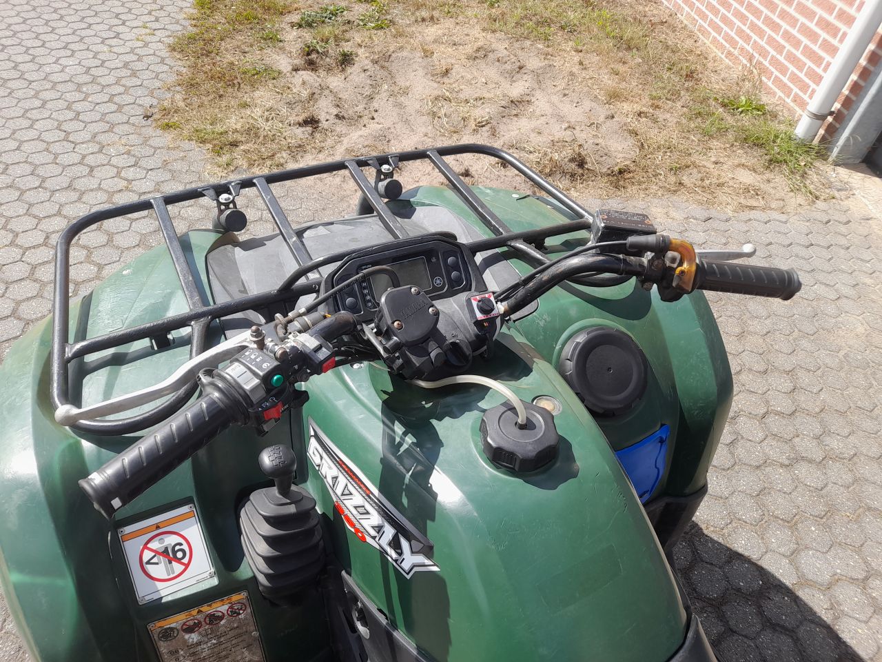 Yamaha Grizzly 4x4 landbouwquad