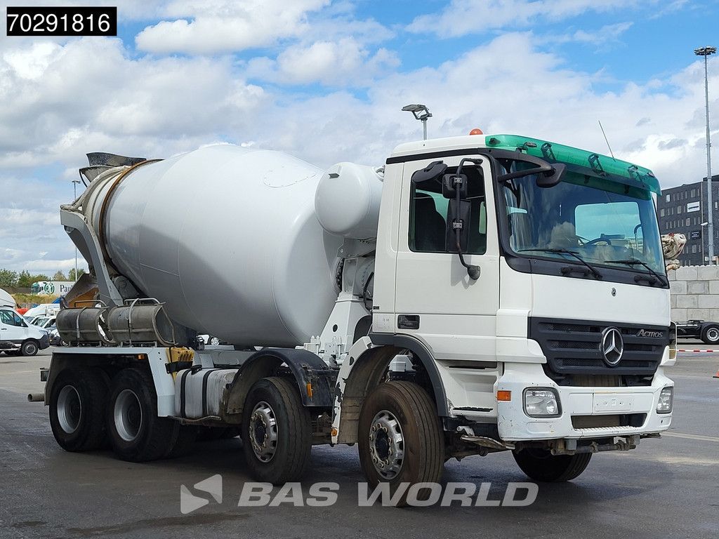 Mercedes Actros 3236 8X4 9M3 Stetter Mixer Big-Axle 3-Pedals Steelsuspension Euro 3