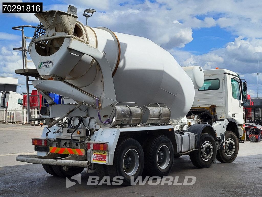 Mercedes Actros 3236 8X4 9M3 Stetter Mixer Big-Axle 3-Pedals Steelsuspension Euro 3