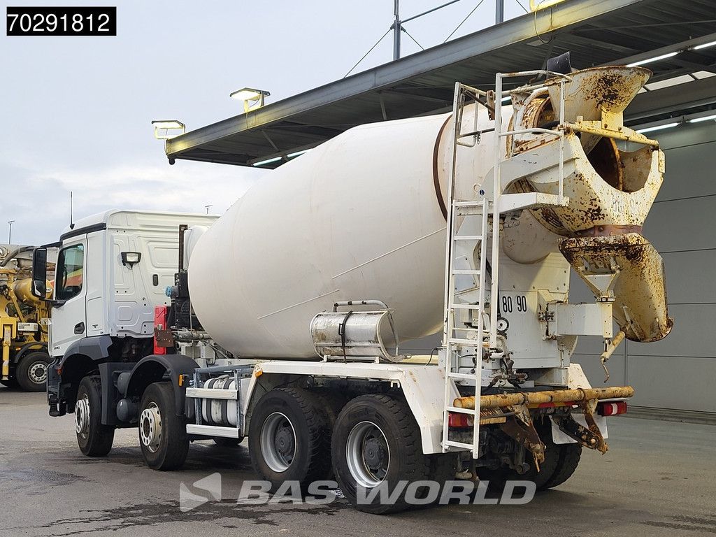 Mercedes Arocs 3240 8X4 9m3 Stetter Mixer Steelsuspension Big-Axle Euro 6