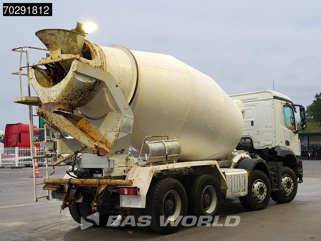 Mercedes Arocs 3240 8X4 9m3 Stetter Mixer Steelsuspension Big-Axle Euro 6