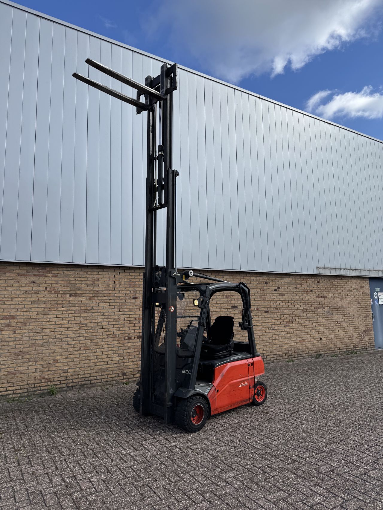 Linde E20 (2010/2020) 4-wiel elektrische heftruck