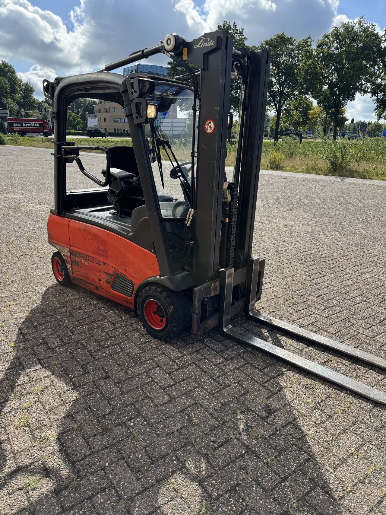 Linde E20 (2010/2020) 4-wiel elektrische heftruck