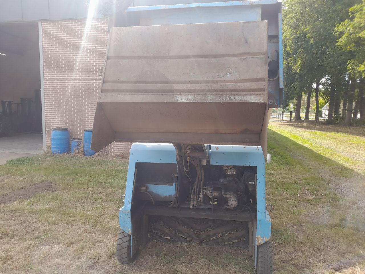 Ecologica veegmachine dieselveegmachine