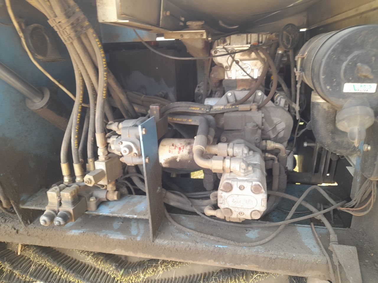 Ecologica veegmachine dieselveegmachine
