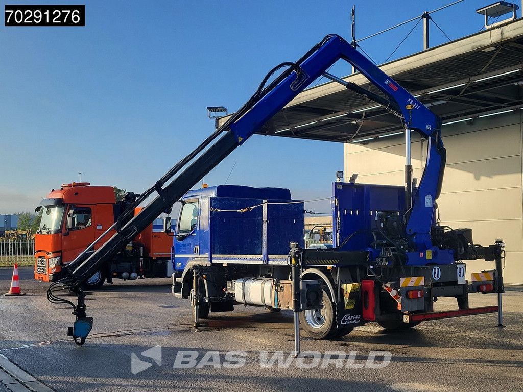 DAF LF LF 260 4X2 HIAB 111 B-2 Hiduo Crane Automatic ACC Euro 6