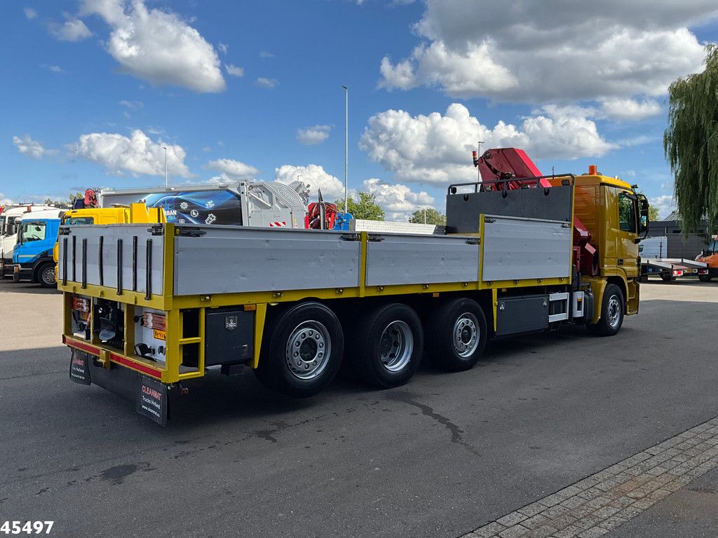 Mercedes-Benz Actros 4541 8x2 HMF 25 Tonmeter laadkraan