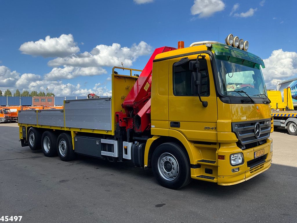 Mercedes-Benz Actros 4541 8x2 HMF 25 Tonmeter laadkraan