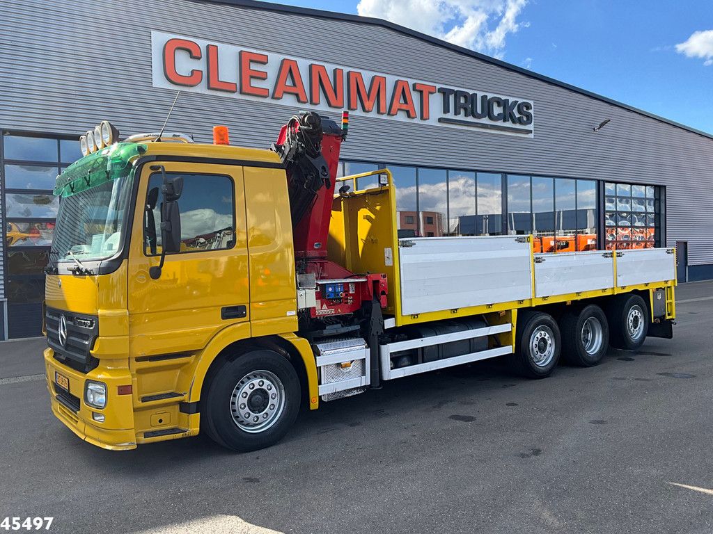 Mercedes-Benz Actros 4541 8x2 HMF 25 Tonmeter laadkraan