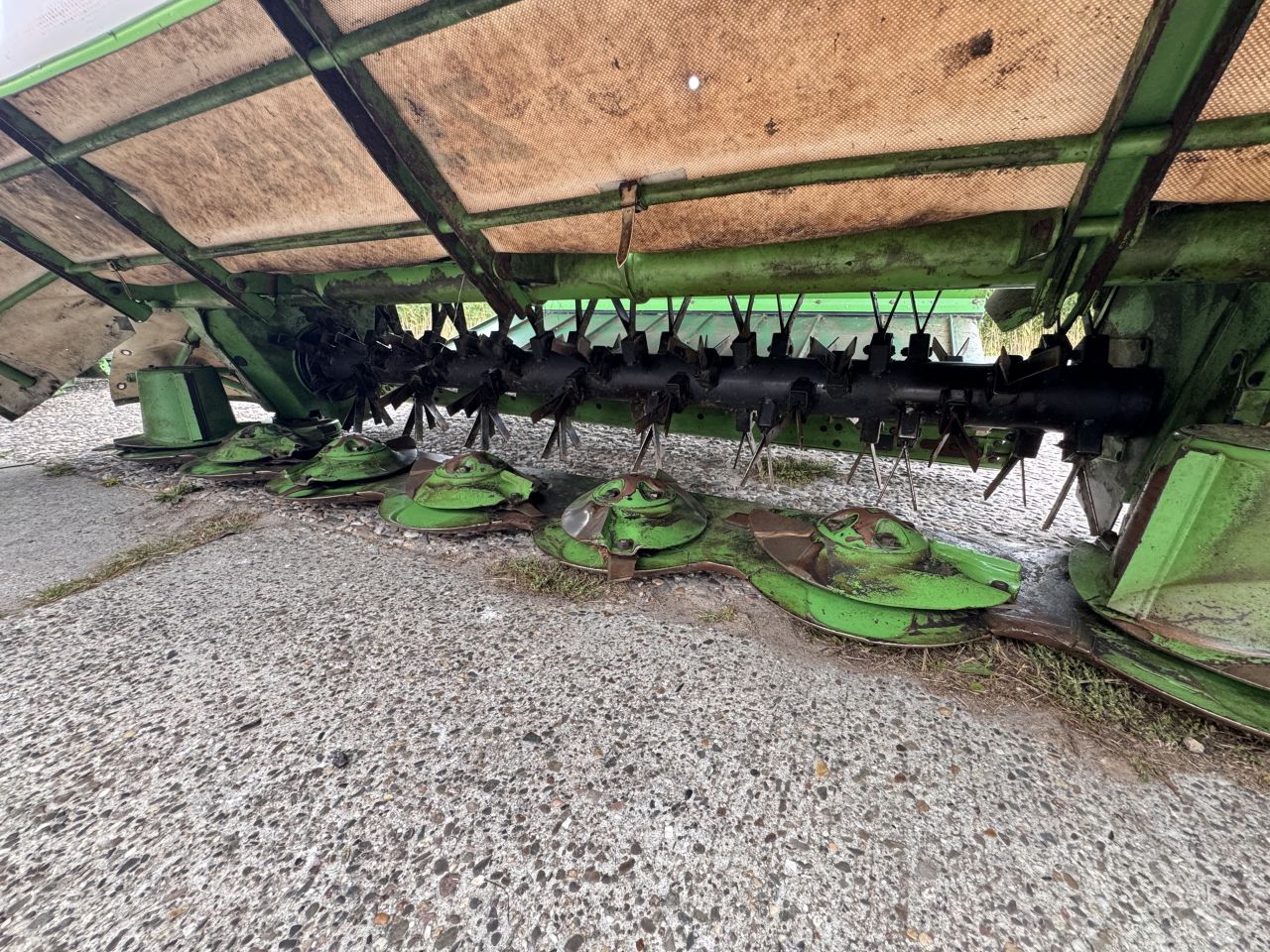 Samasz KDD 861 STH + KDF 341 S vlindermaaier met zwadbanden