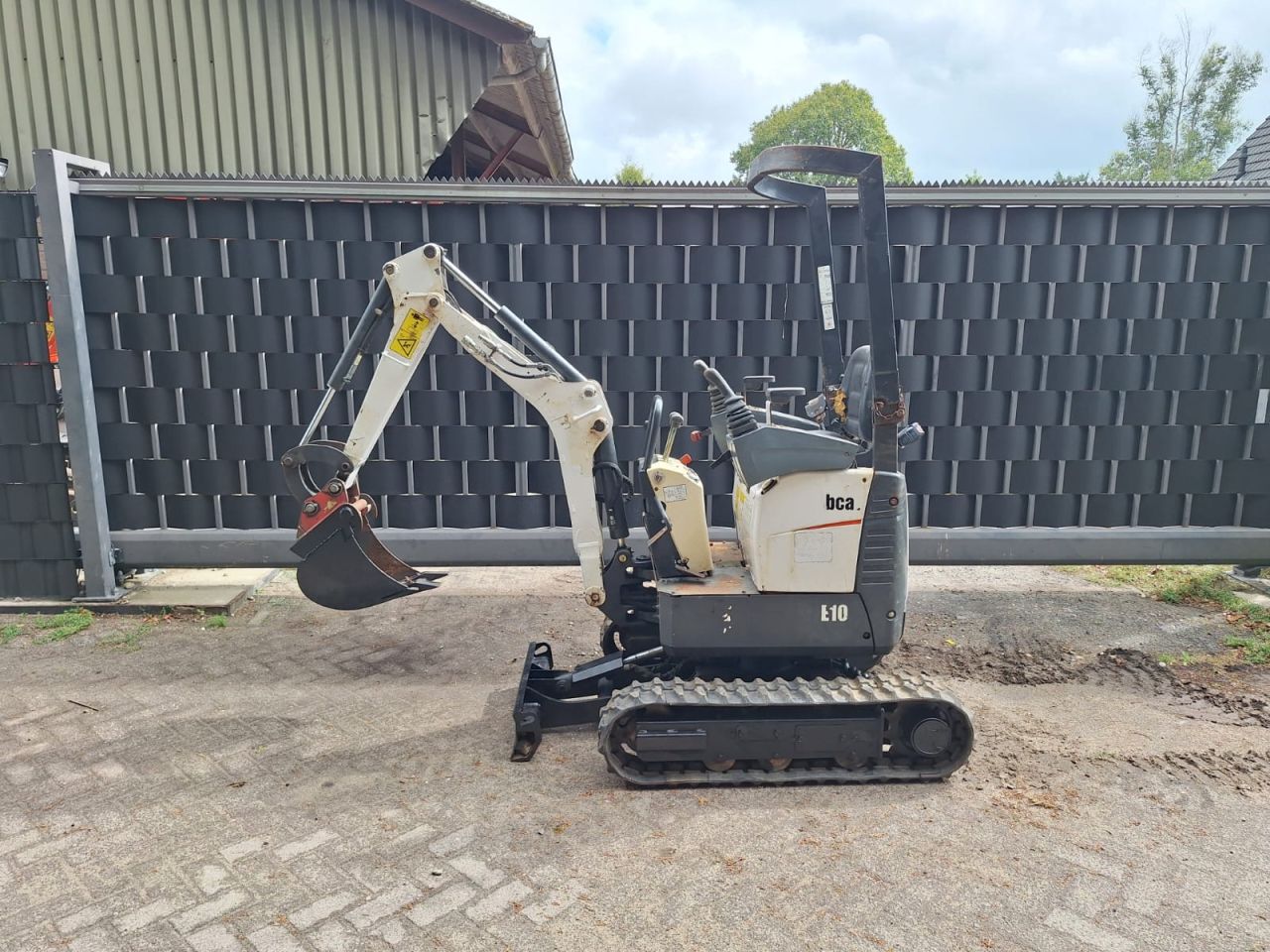 Bobcat E10 graafmachine kubota hitachi yanmar