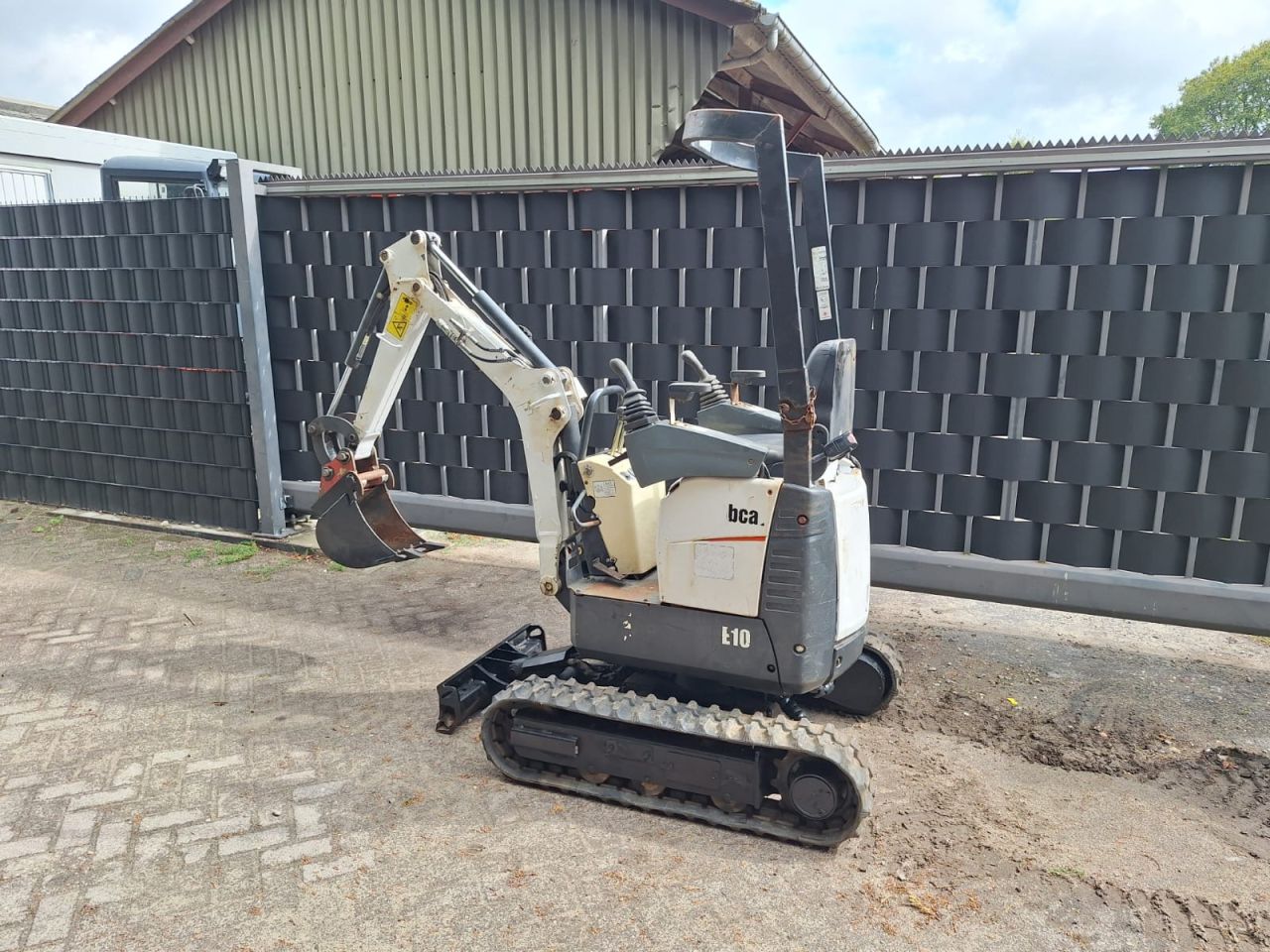 Bobcat E10 graafmachine kubota hitachi yanmar