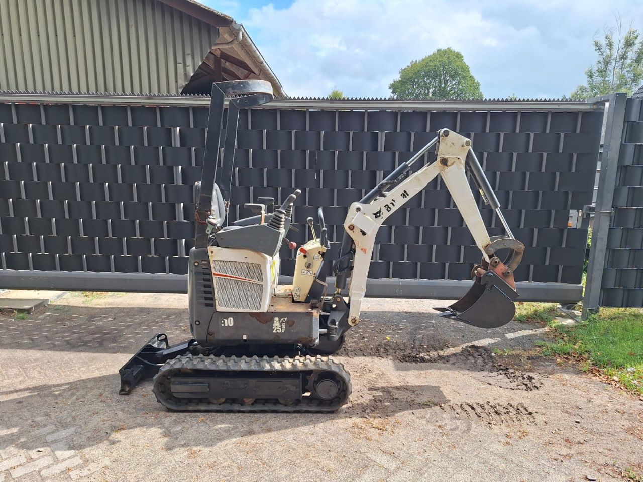 Bobcat E10 graafmachine kubota hitachi yanmar