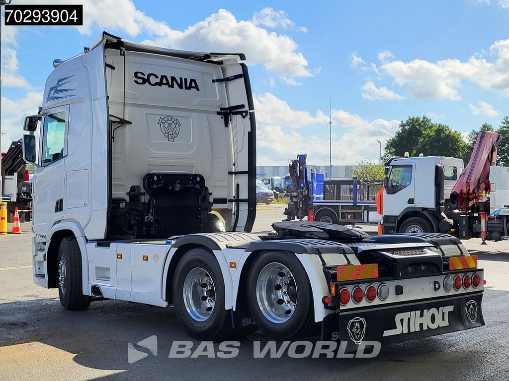 Scania R R580 6X2 Retarder Full-Air 2xTanks Liftachse Alcoa Leder LED Navi ACC Euro 6