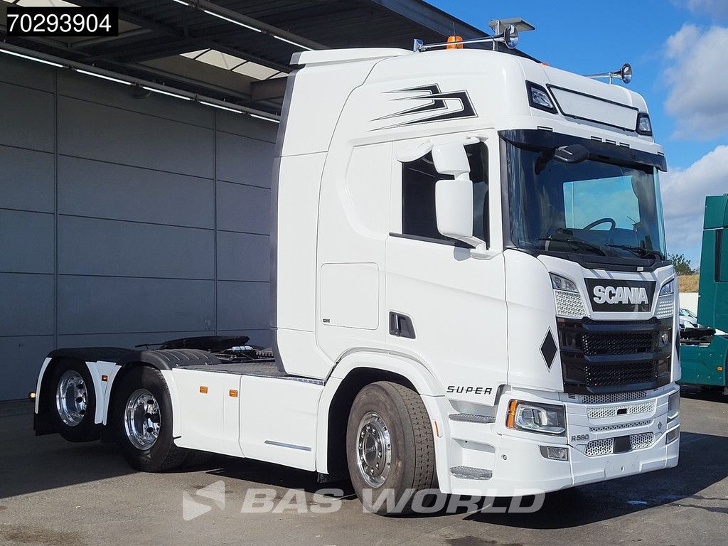 Scania R R580 6X2 Retarder Full-Air 2xTanks Liftachse Alcoa Leder LED Navi ACC Euro 6