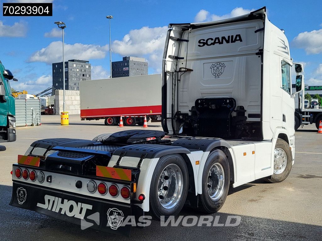 Scania R R580 6X2 Retarder Full-Air 2xTanks Liftachse Alcoa Leder LED Navi ACC Euro 6