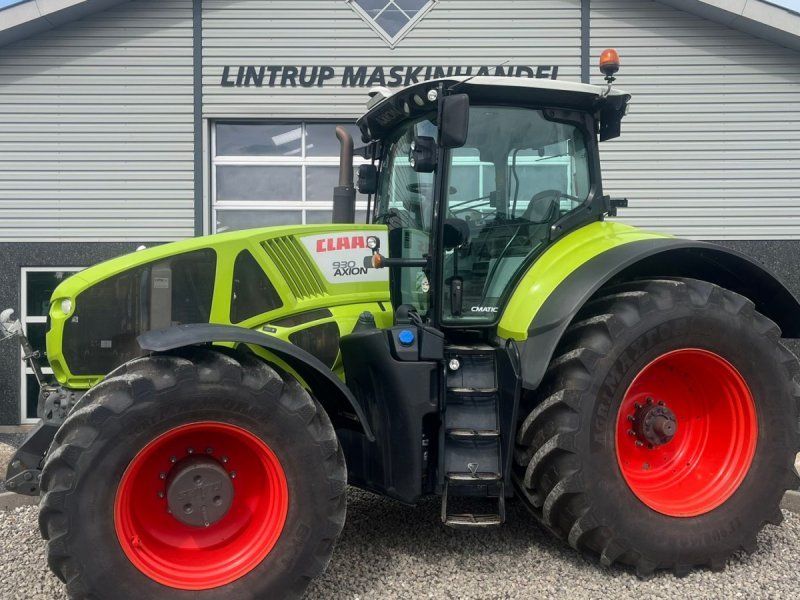 Claas Axion 930 CMatic Med næsten nye dæk, frontlift og evt et RTK GPS