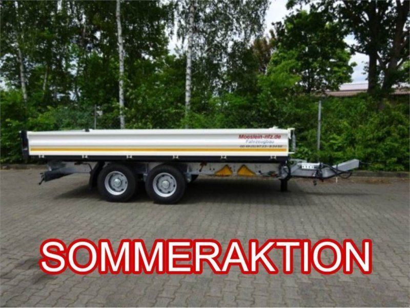 Möslein TTD 11 Weiß neuer Tandem 3- Seitenkipper Tieflade