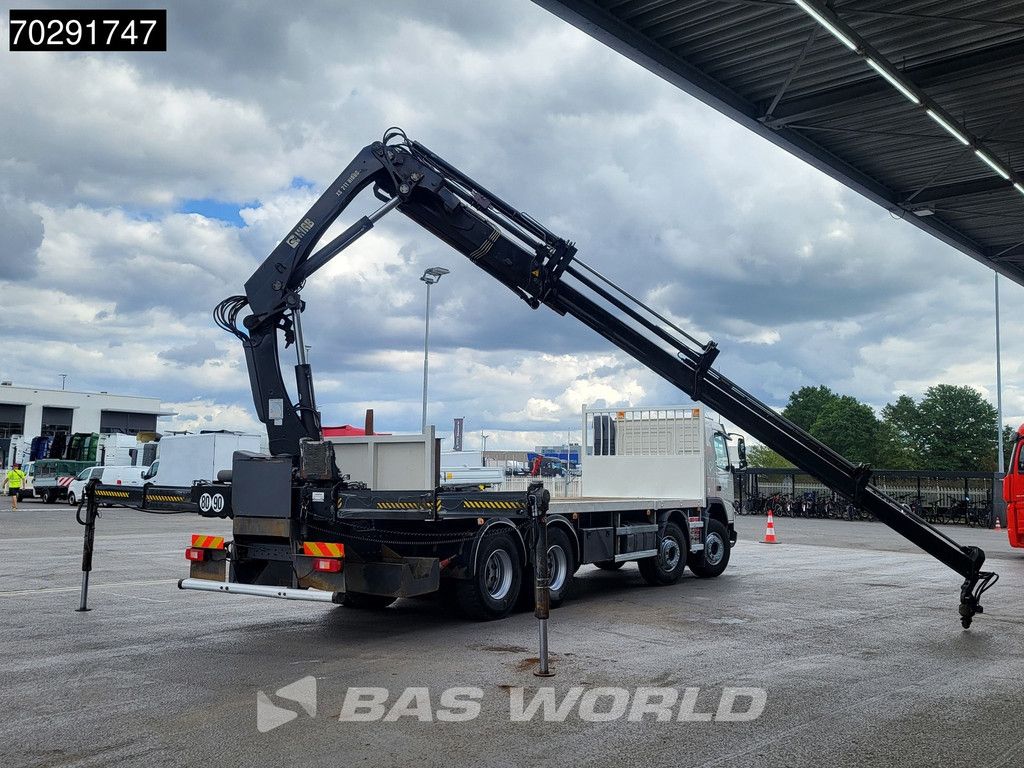 Volvo FMX 370 8X4 HIAB 211EP-5 HIDUO Crane Automatic Euro 5