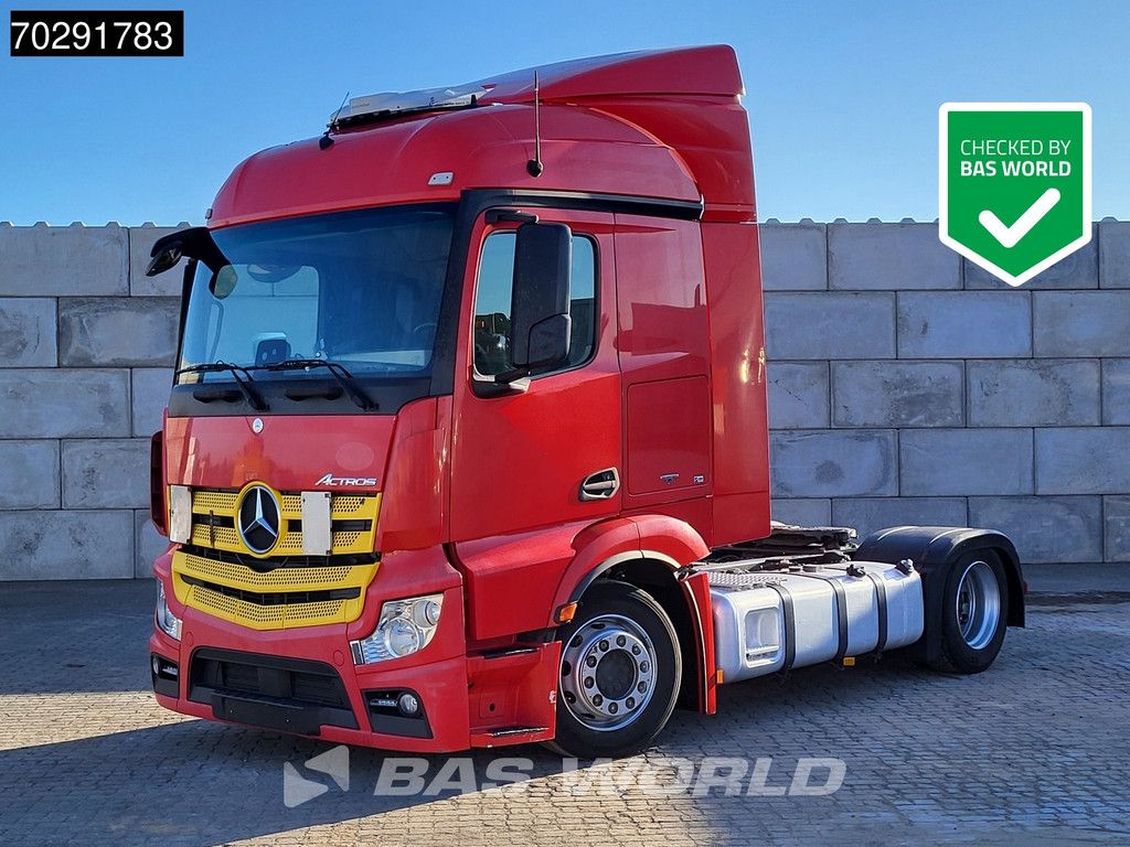 Mercedes Actros Actros 1845 4X2 Mega 2x Tanks Standklima Euro 6