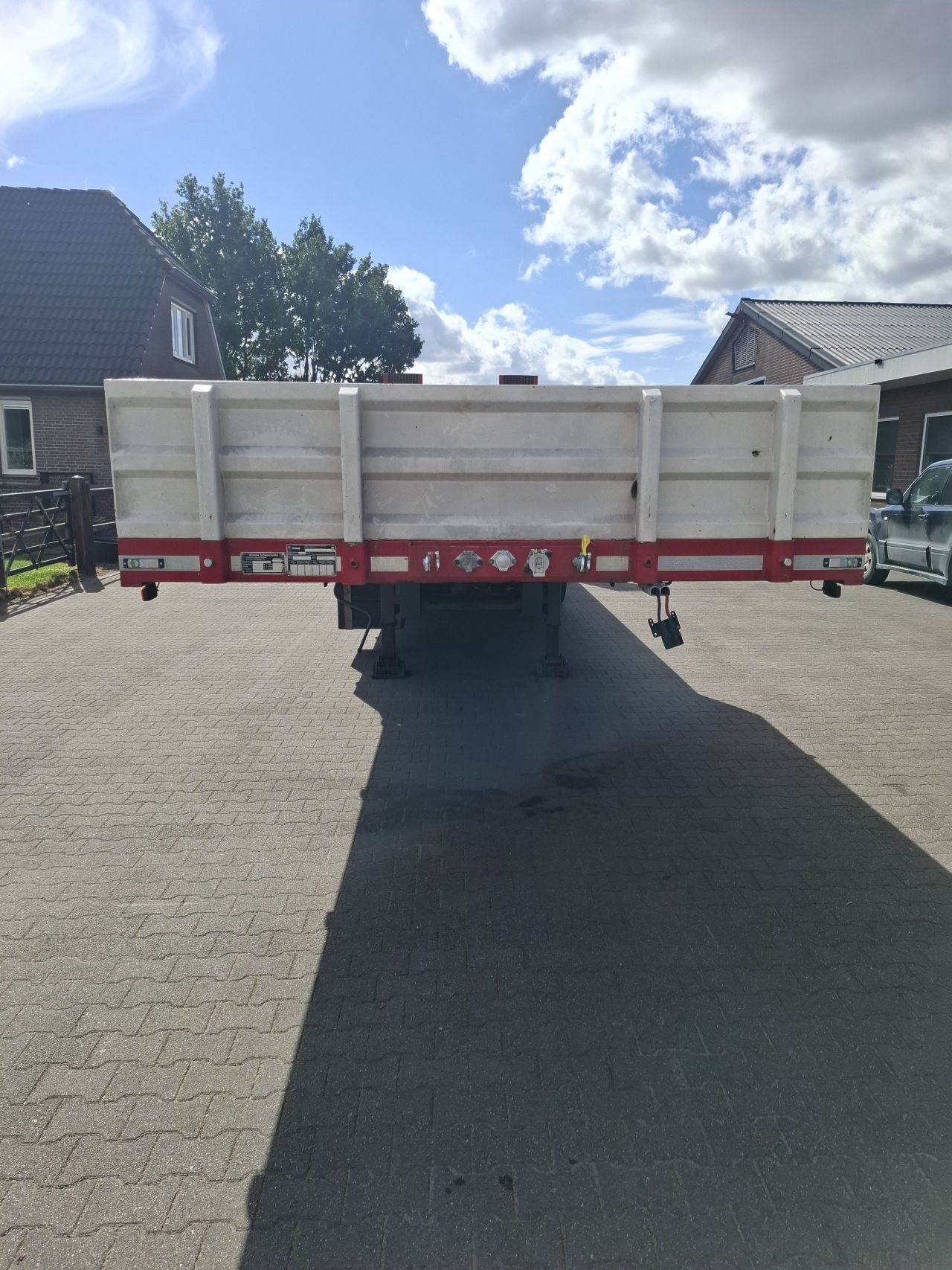 Schwarzmuller oplegger semi dieplader