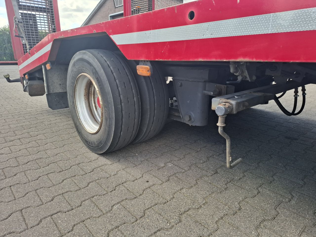 Schwarzmuller oplegger semi dieplader