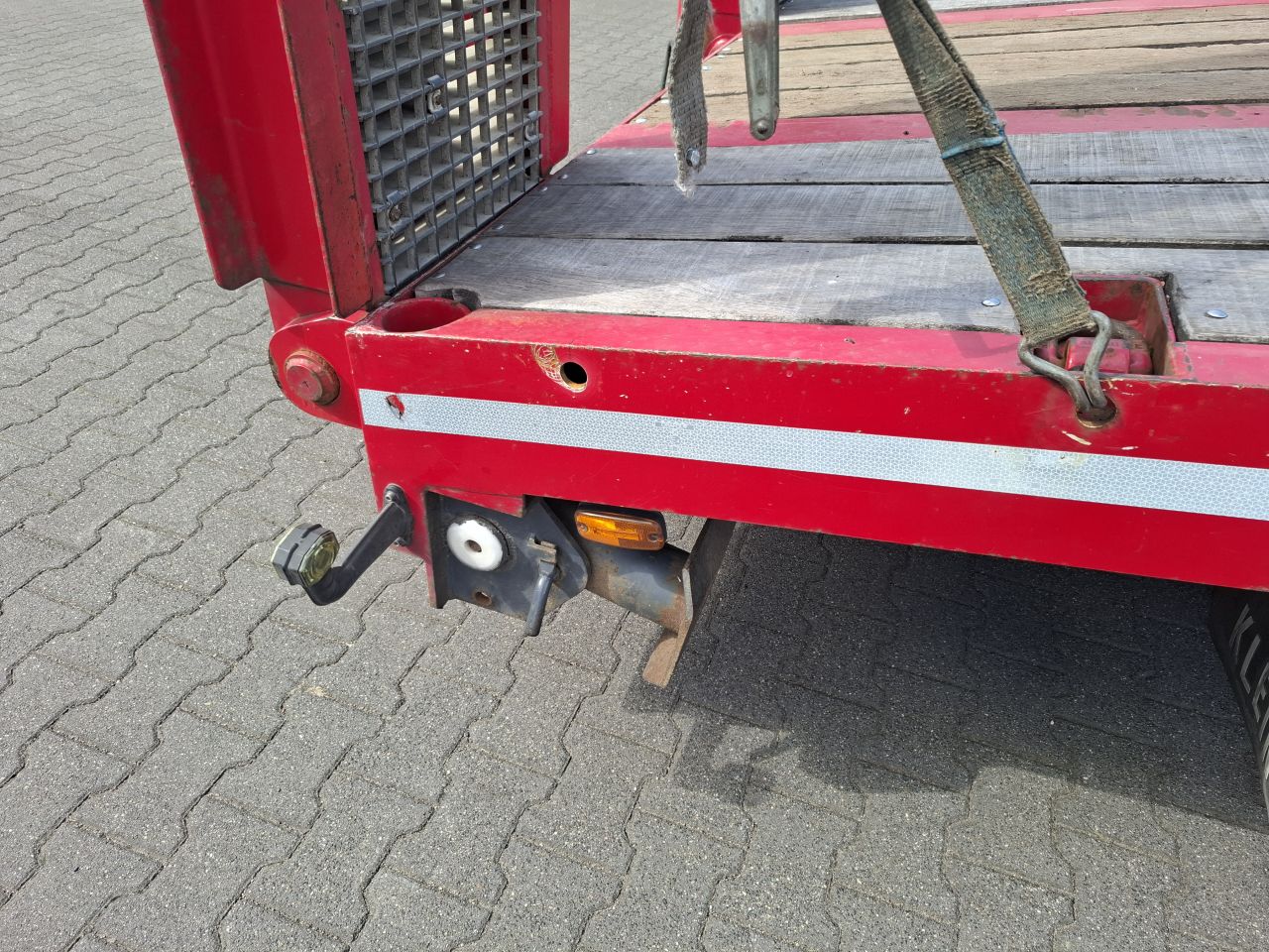 Schwarzmuller oplegger semi dieplader