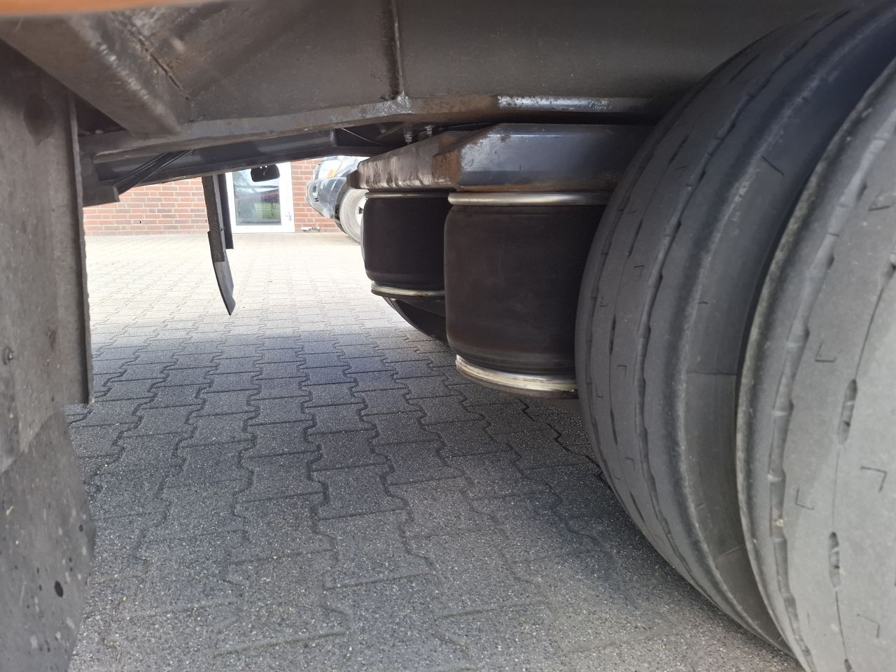 Schwarzmuller oplegger semi dieplader