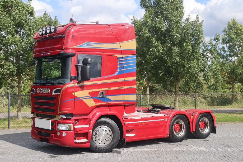 Scania R580 V8 | 6X4 | HYDRAULICS | RETARDER | 85 TON | BIG AXLES | EURO 6
