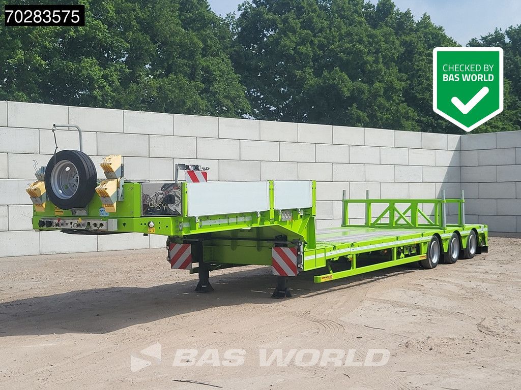 Faymonville F-S43-1AAF 3 Achsen Extendable Twistlocks 3x Hydraulic Steering Galvanised