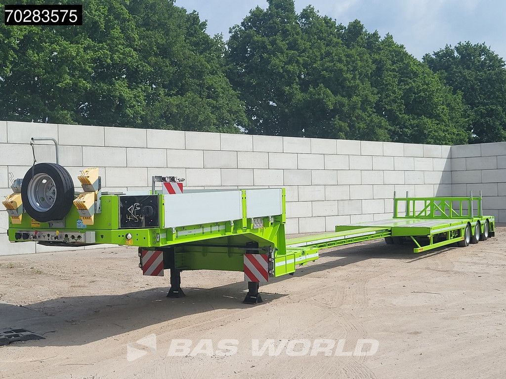 Faymonville F-S43-1AAF 3 Achsen Extendable Twistlocks 3x Hydraulic Steering Galvanised