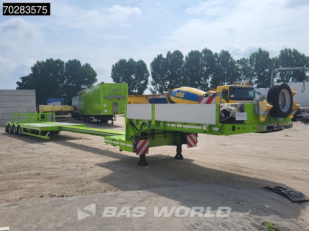 Faymonville F-S43-1AAF 3 Achsen Extendable Twistlocks 3x Hydraulic Steering Galvanised