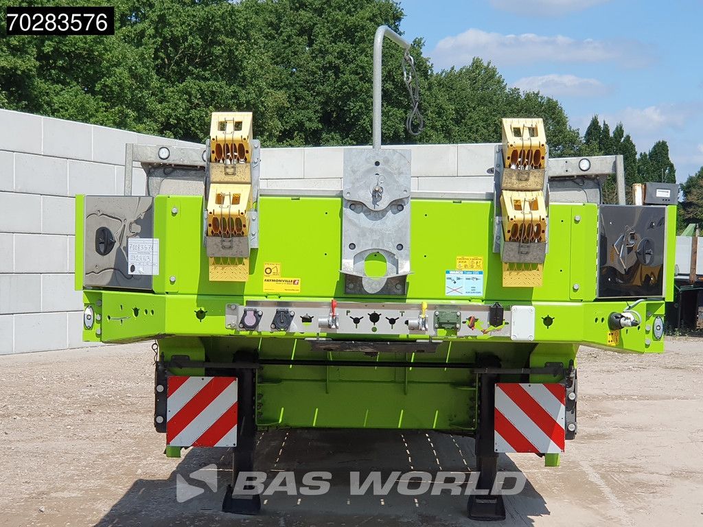 Faymonville F-S43-1AAF 3 axles Extendable Twistlocks 3x Hydraulic Steering Galvanised