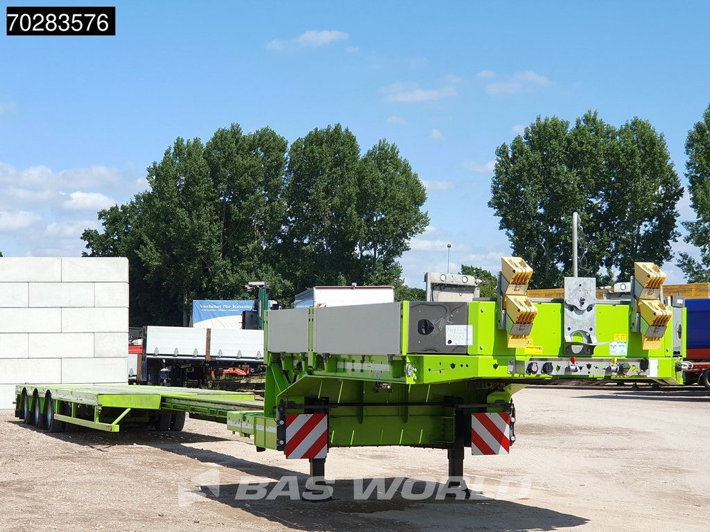 Faymonville F-S43-1AAF 3 axles Extendable Twistlocks 3x Hydraulic Steering Galvanised