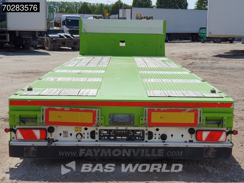 Faymonville F-S43-1AAF 3 axles Extendable Twistlocks 3x Hydraulic Steering Galvanised