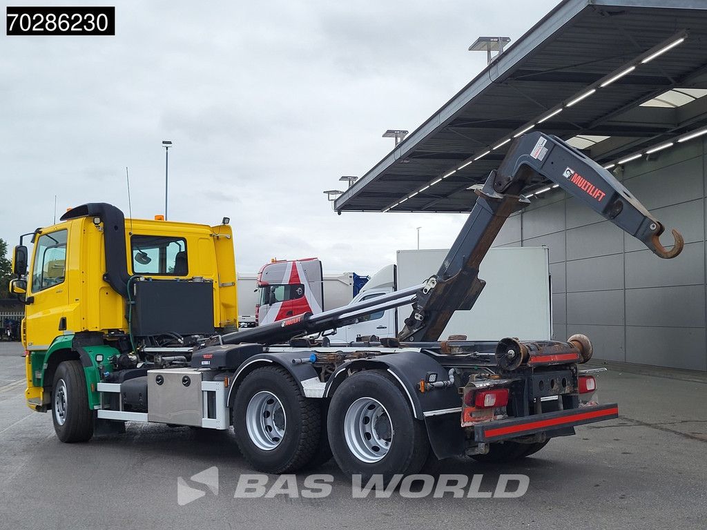 DAF CF CF 450 6X2 HIAB 20ZL53 Hooklift LiftAxle Automatic 20 Tonnes ACC Euro 6