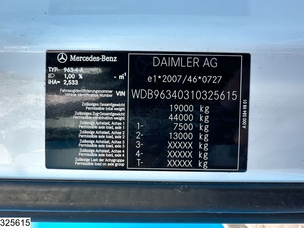 Mercedes Actros 1845 EURO 6, Retarder, Standairco