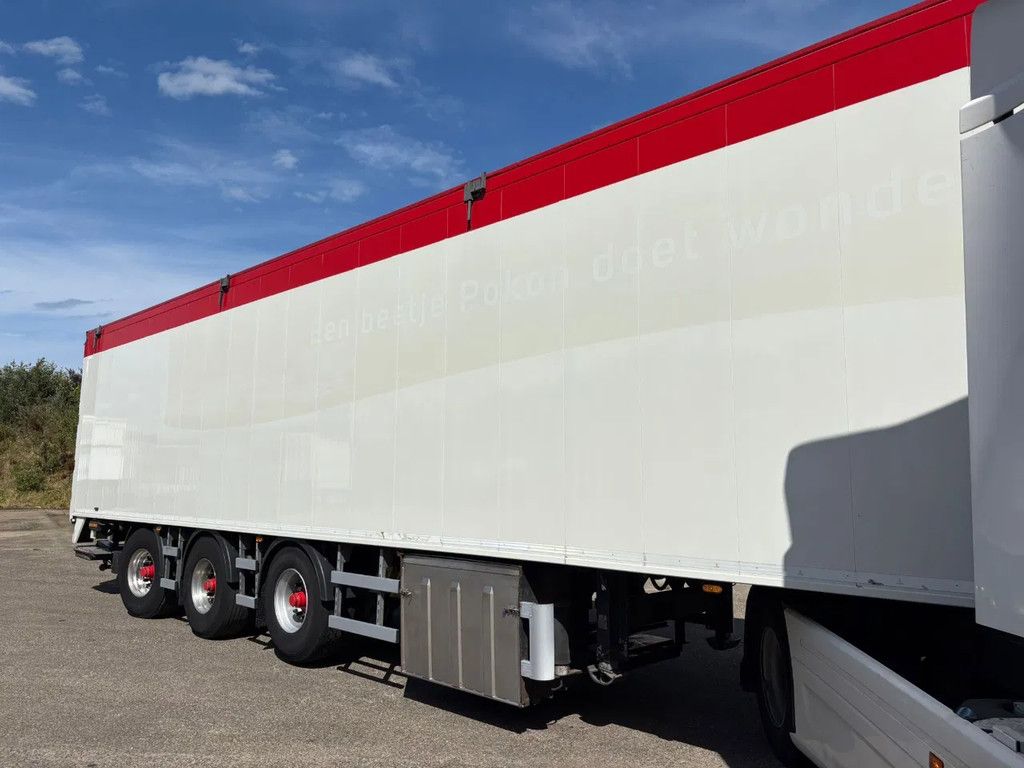 Knapen Trailers K200 84m3 VSE Gedwongen stuuras Cargo floor