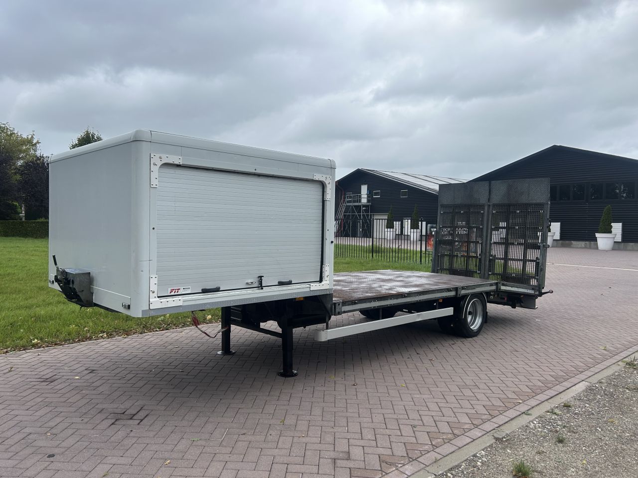 Be oplegger Semi Dieplader VF MINITRAILER 7 TON