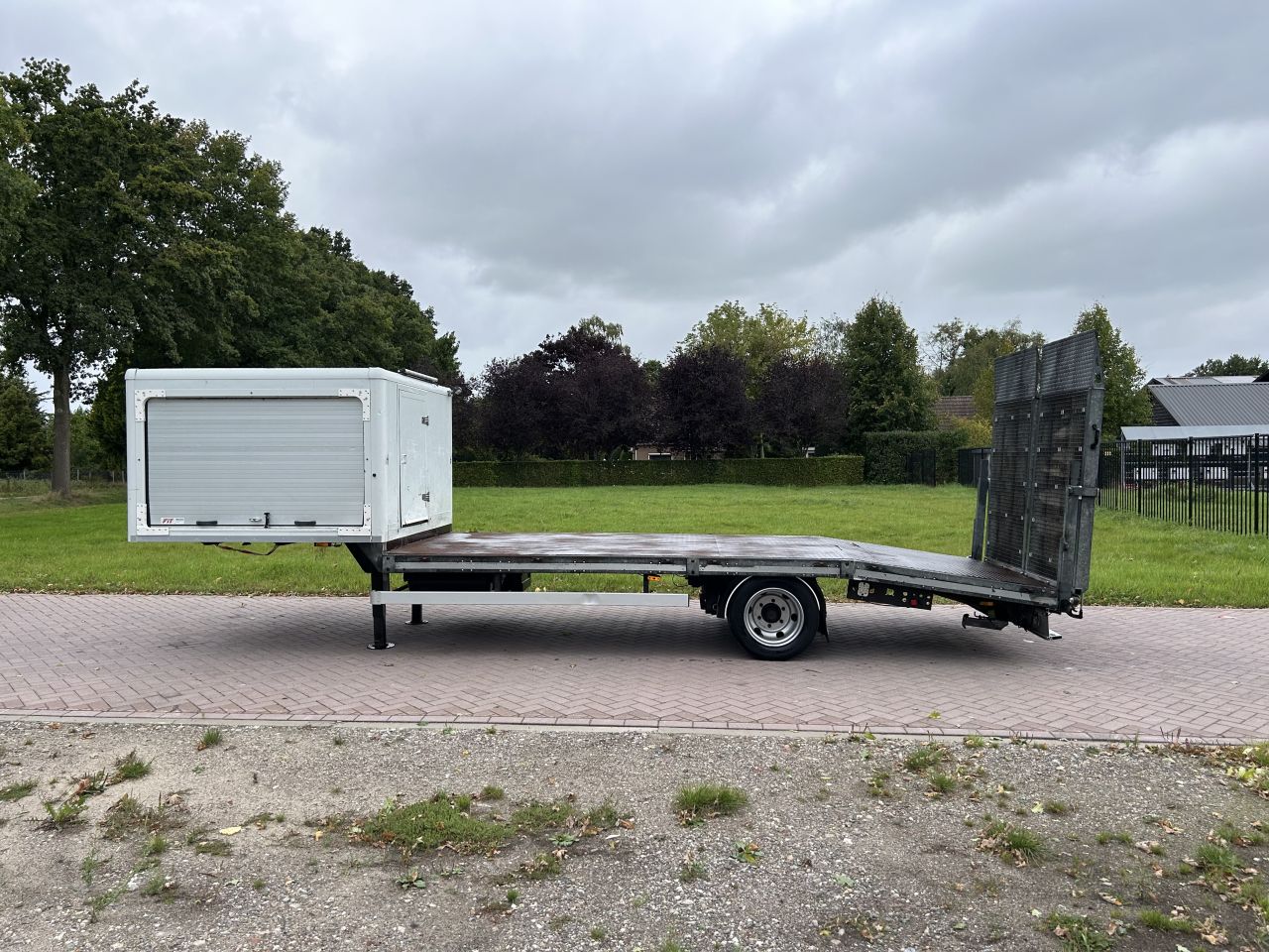 Be oplegger Semi Dieplader VF MINITRAILER 7 TON