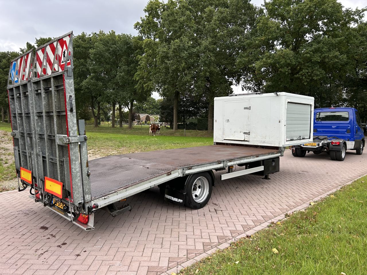 Be oplegger Semi Dieplader VF MINITRAILER 7 TON