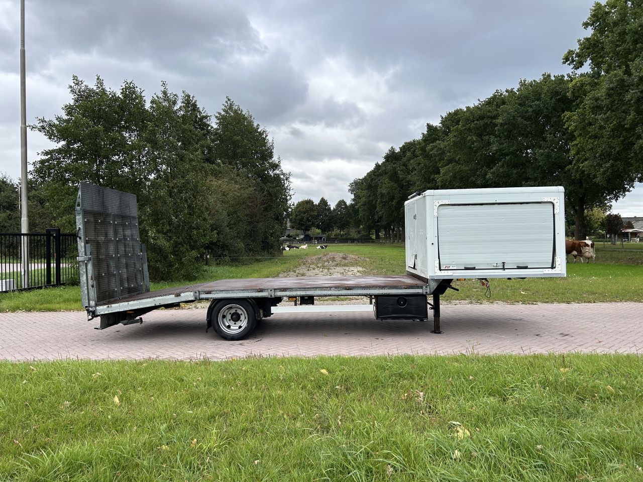 Be oplegger Semi Dieplader VF MINITRAILER 7 TON