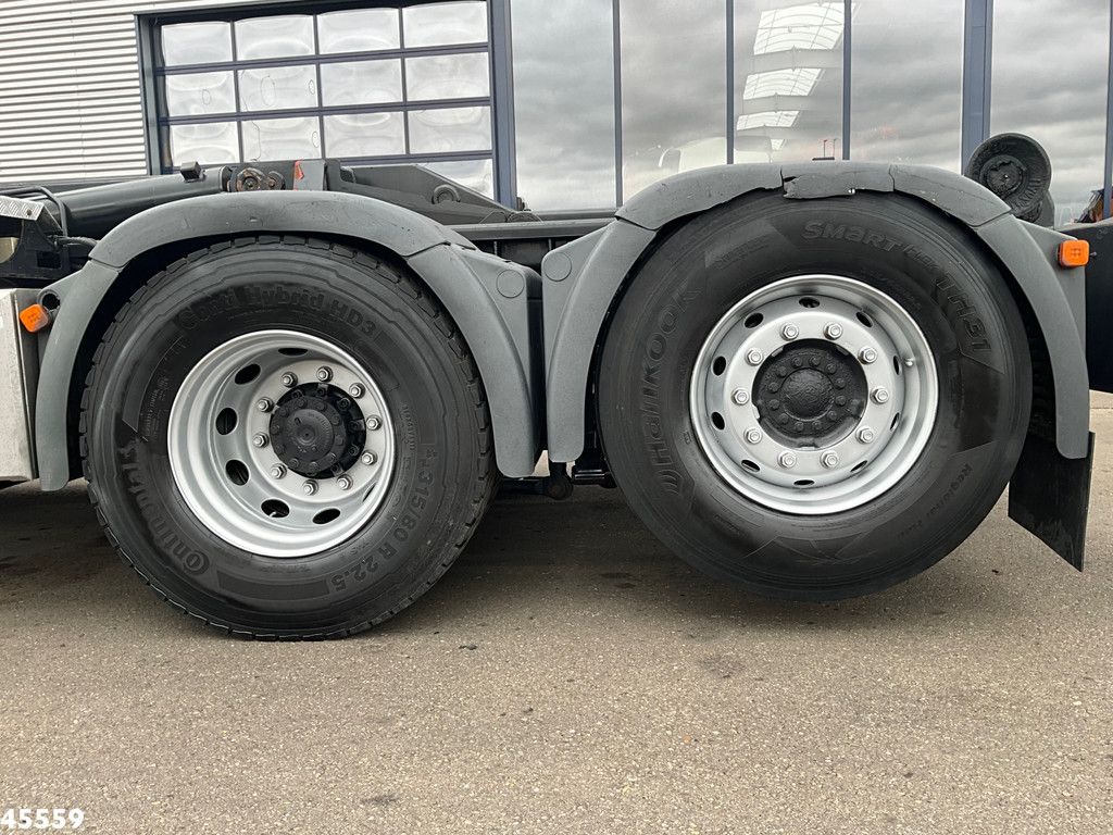 Man TGS 26.360 Euro 5 6x4H HMF 15 Tonmeter laadkraan