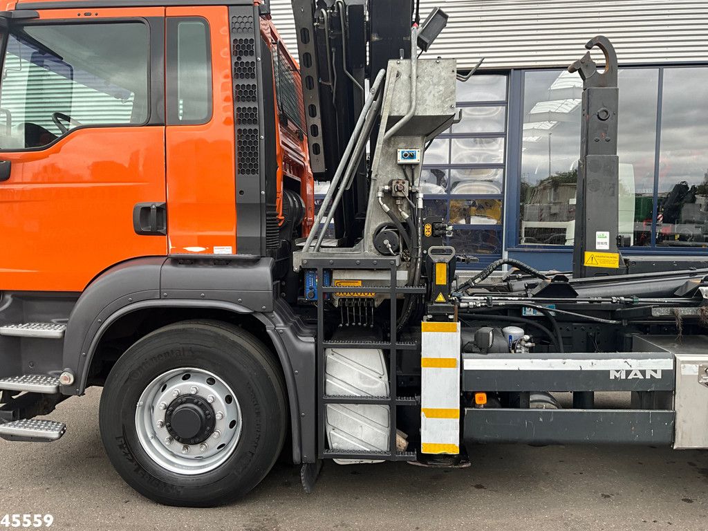 Man TGS 26.360 Euro 5 6x2 HMF 15 Tonmeter laadkraan