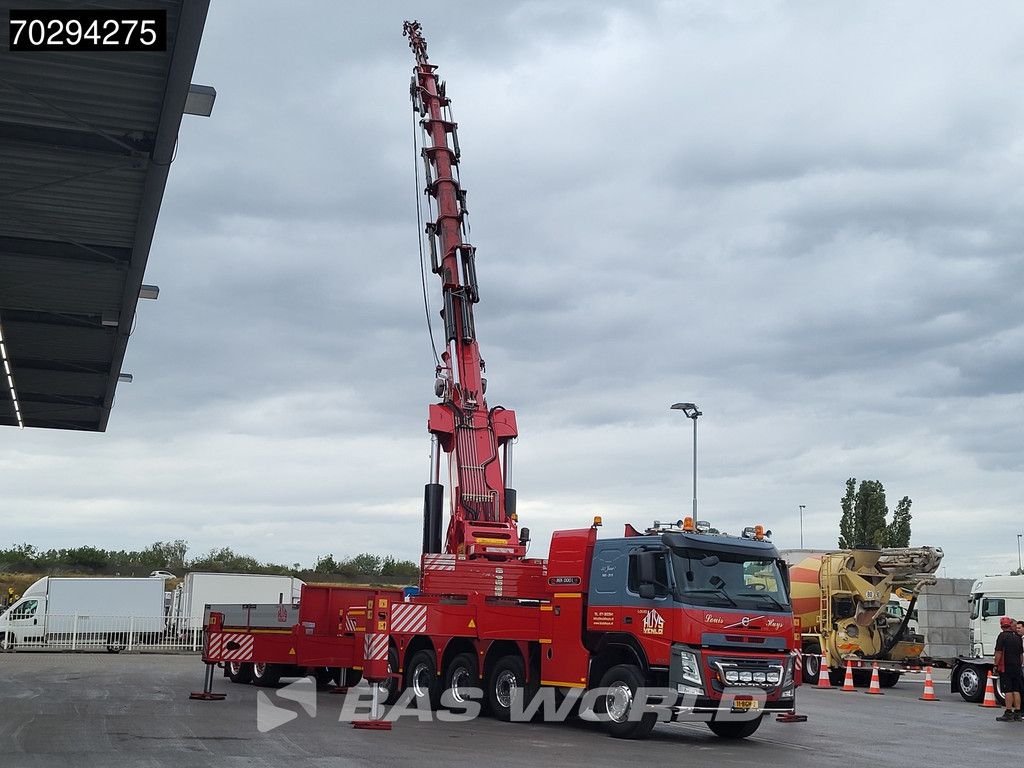 Volvo FM FM 500 10X4 Erkin World Power ER 365000L8 Crane+Jib Lift+Steering-Axle Big-Axle Euro 6