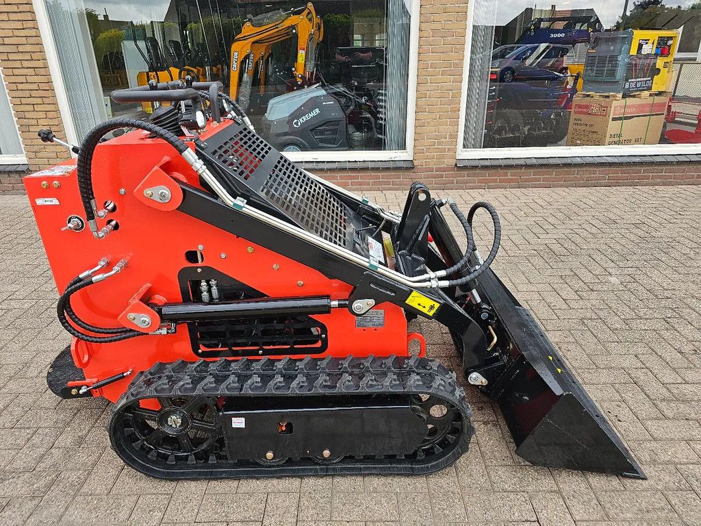 Bobcat Schranklader shovel rupsdumper