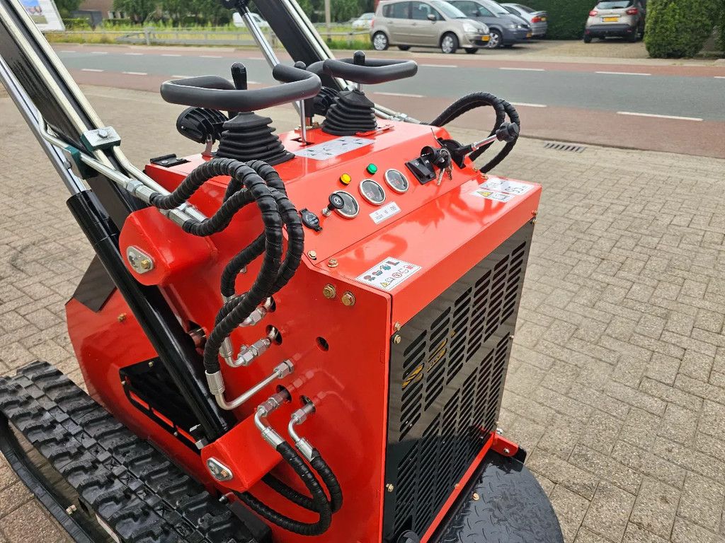 Bobcat Schranklader shovel rupsdumper