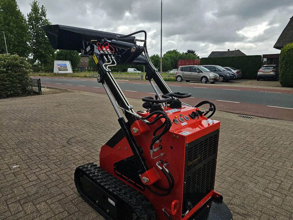 Bobcat Schranklader shovel rupsdumper