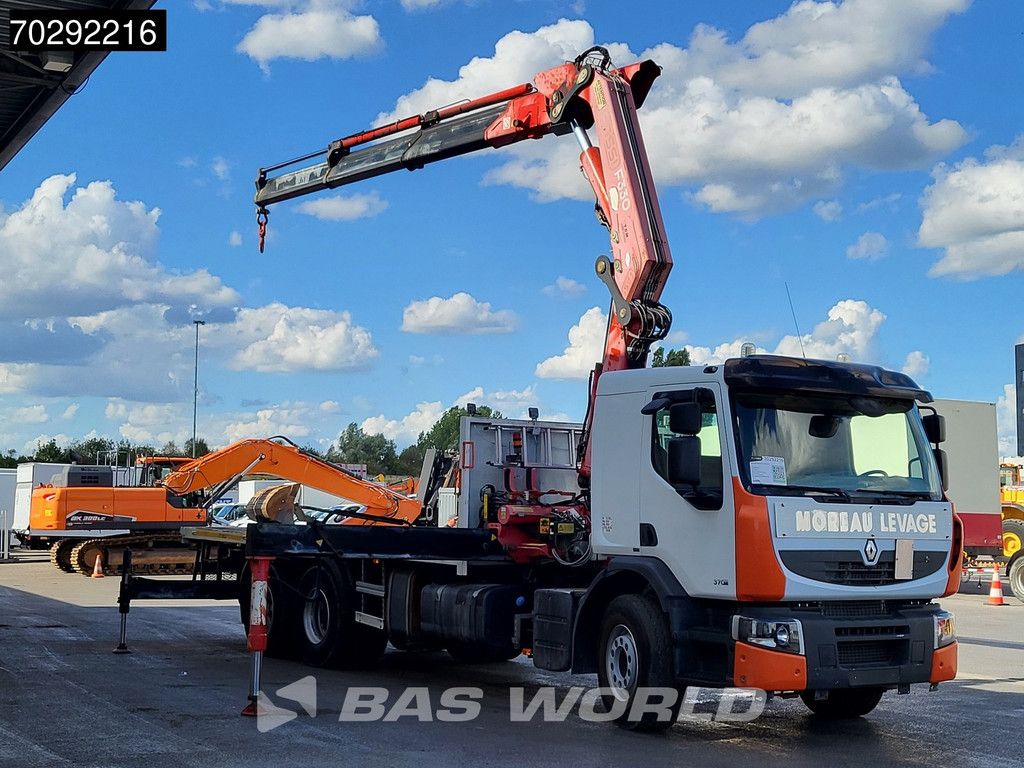 Renault Premium 370 6X2 Fassi F330B.23 Kran Crane Manual Big-Axle Lift-Axle Euro 4